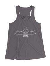Load image into Gallery viewer, Always Be Mindful Flowy Racerback Tank