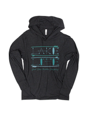 Load image into Gallery viewer, Lake Life Hooded Long Sleeve Tee