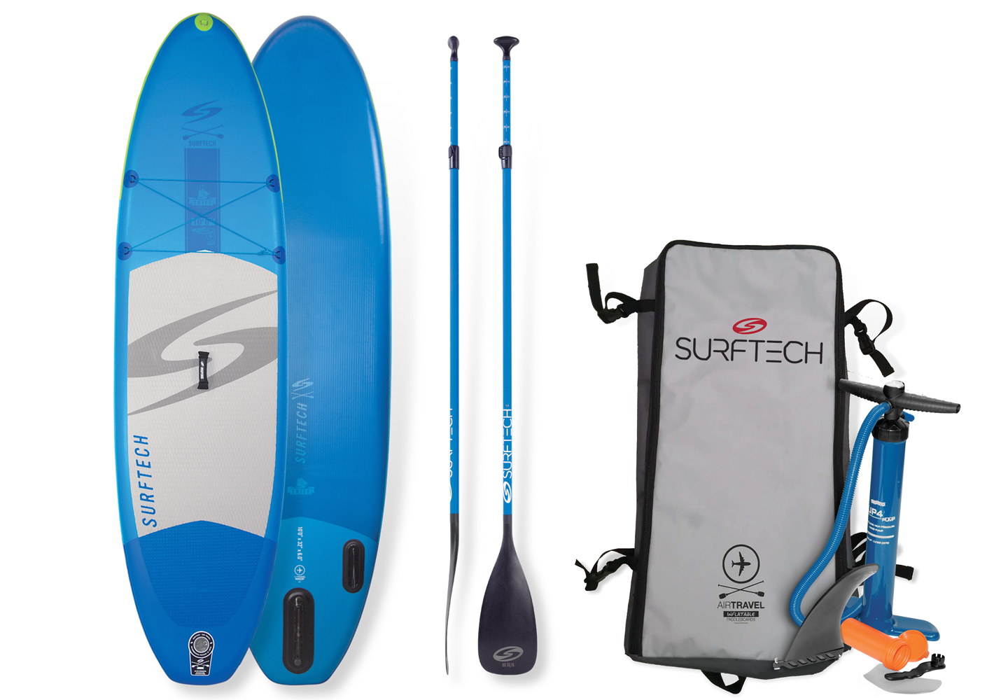 Surftech Skiff 10' Inflatable Paddle Board with Paddle - Used